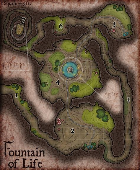 Training and Certification Options for MAP Dungeons and Dragons Cave Map